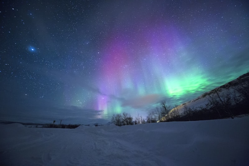 Northern Lights in Authentic Finnish Lapland